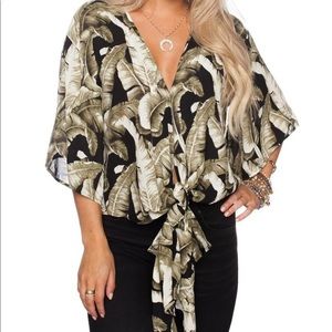 Buddylove brand new tie top